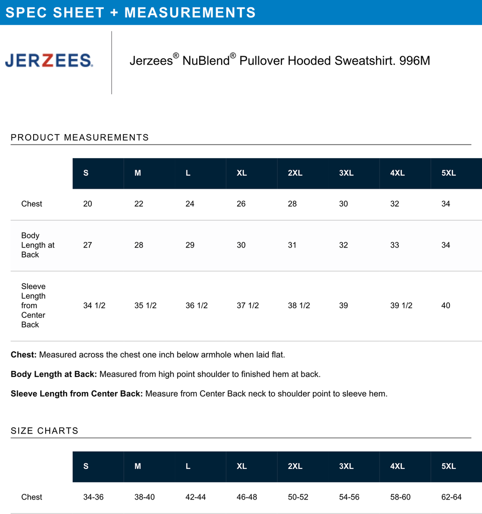 Huskies Jerzees 996M NuBlend Hoody