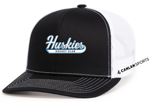 [H104SS] Huskies PH 104S Contrast Stitch Trucker - Script Logo